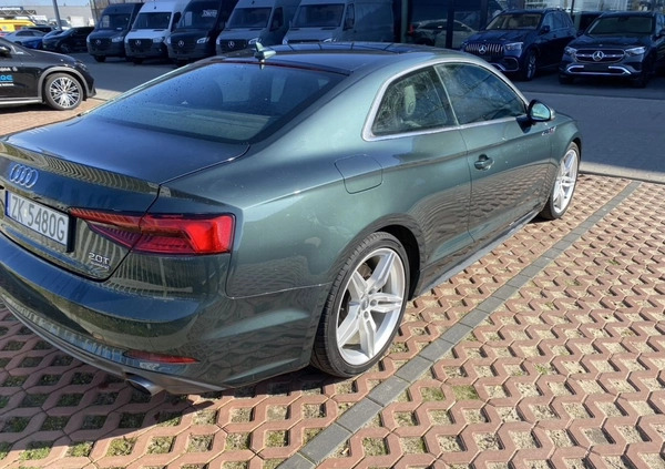 Audi A5 cena 109000 przebieg: 79000, rok produkcji 2017 z Koszalin małe 22